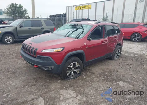 2015 Jeep Cherokee Trailhawk from USA, damaged, VIN 1C4PJMBS2FW712842